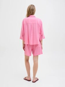 JJXX JXBREEZE SUMMER KIMONO 3/4 SHIRT WVN | PINK
