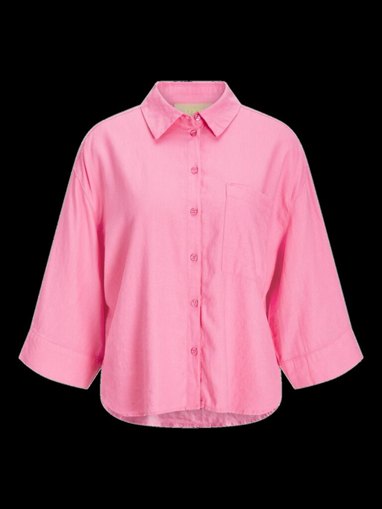 JJXX JXBREEZE SUMMER KIMONO 3/4 SHIRT WVN | PINK