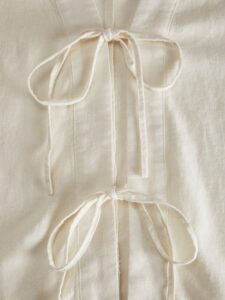 JJXX JXBREEZE SUMMER KIMONO 3/4 TOP WVN | OFF WHITE