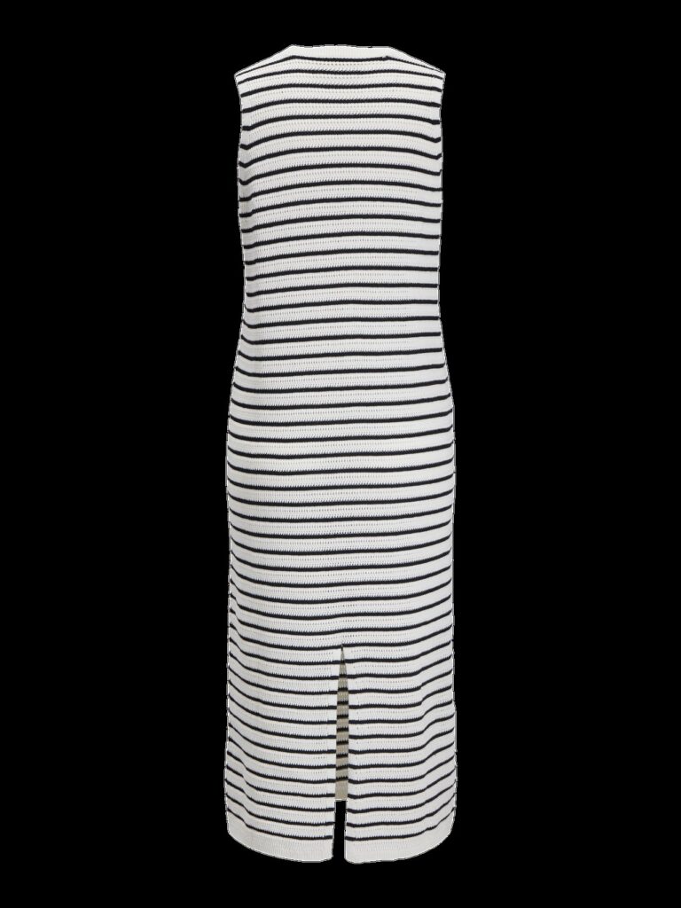 JJXX JXZUSANNAH DRESS KNIT | BLACK & WHITE