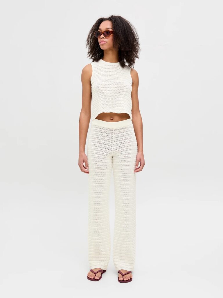JJXX JXZUSANNAH TOP KNIT | OFF WHITE