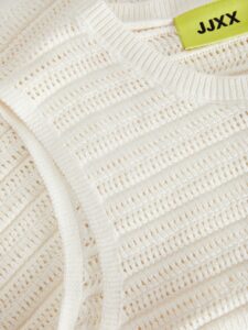 JJXX JXZUSANNAH TOP KNIT | OFF WHITE