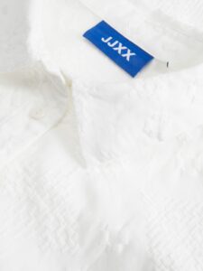 JJXX JXMIKA BRODERIE SS SHIRT WVN | WHITE