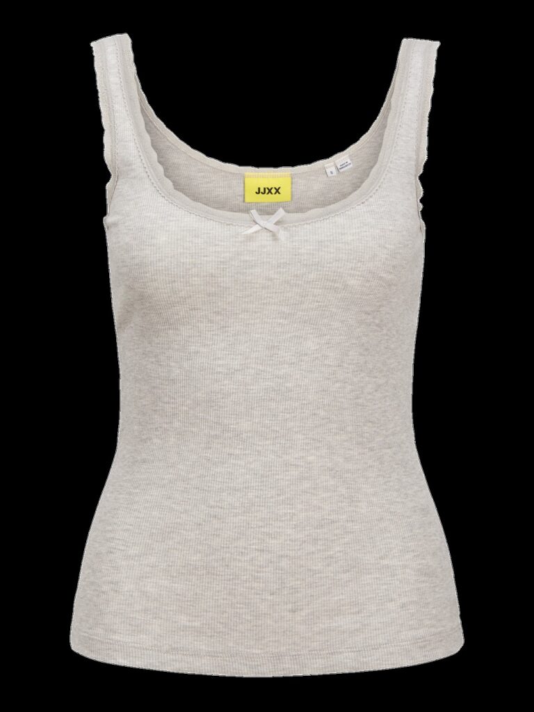 JJXX JXFAME STR LACE TOP JRS | GREY