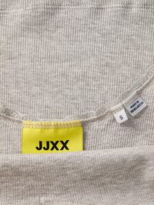 JJXX JXFAME STR LACE TOP JRS | GREY
