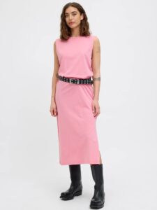 JJXX JXPALMA SL MIDI DRESS JRS | PINK