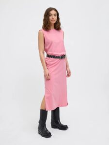 JJXX JXPALMA SL MIDI DRESS JRS | PINK