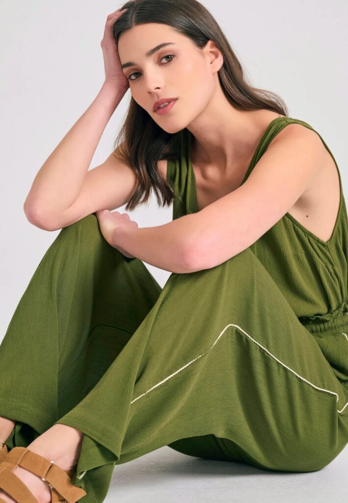 FUNKY BUDDHA ΓΥΝΑΙΚΕΊΟ ΠΑΝΤΕΛΌΝΙ CASUAL | KHAKI