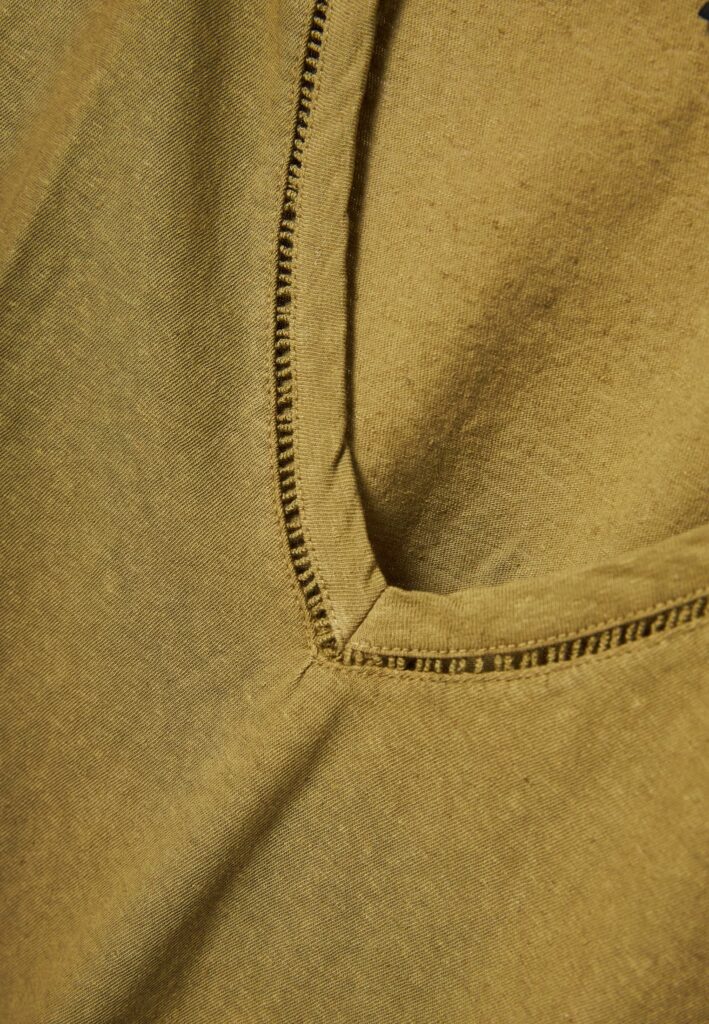 FUNKY BUDDHA ΓΥΝΑΙΚΕΊΑ ΜΠΛΟΎΖΑ ΚΟΝΤΌ ΜΑΝΊΚΙ BASIC | OLIVE