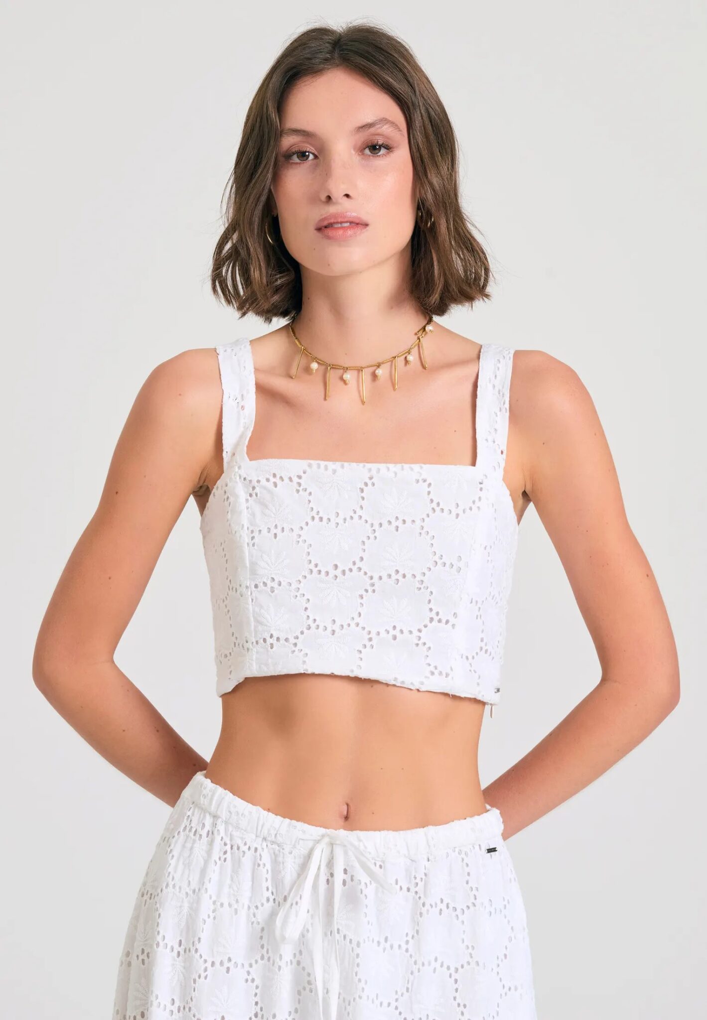FUNKY BUDDHA ΓΥΝΑΙΚΕΊΑ ΜΠΛΟΎΖΑ ΑΜΆΝΙΚΗ | OFF WHITE