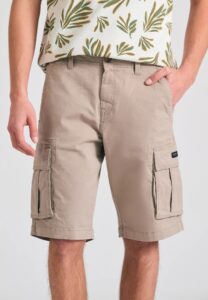 FUNKY BUDDHA ΑΝΔΡΙΚΉ ΒΕΡΜΟΎΔΑ CARGO | GREY