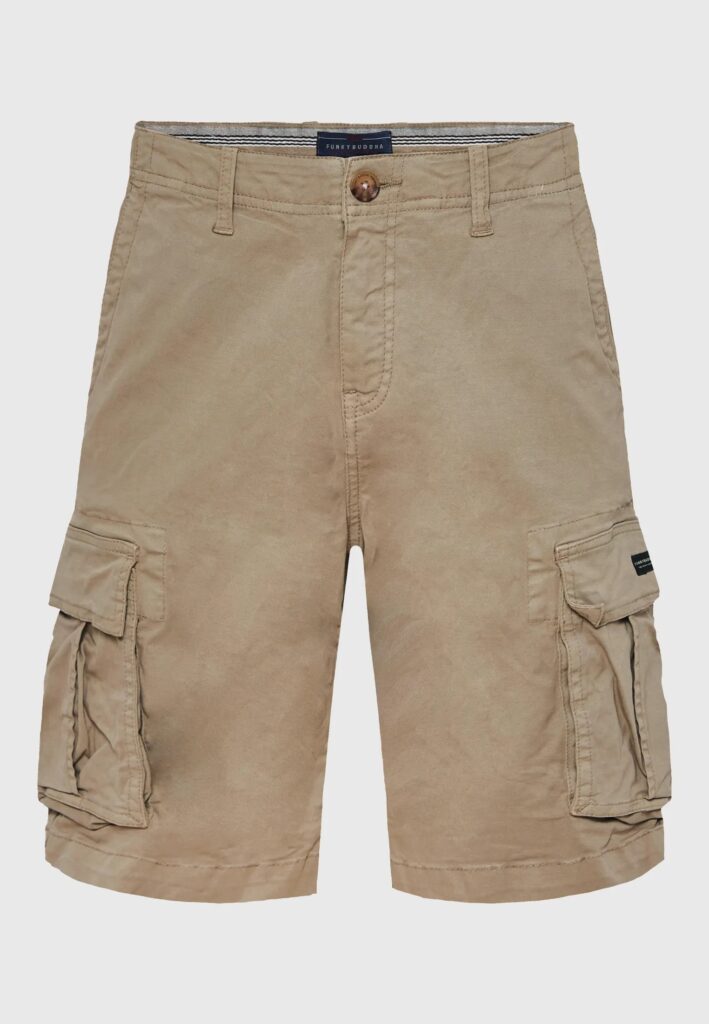 FUNKY BUDDHA ΑΝΔΡΙΚΉ ΒΕΡΜΟΎΔΑ CARGO | GREY
