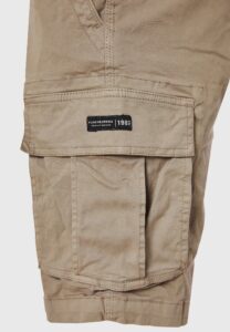 FUNKY BUDDHA ΑΝΔΡΙΚΉ ΒΕΡΜΟΎΔΑ CARGO | GREY