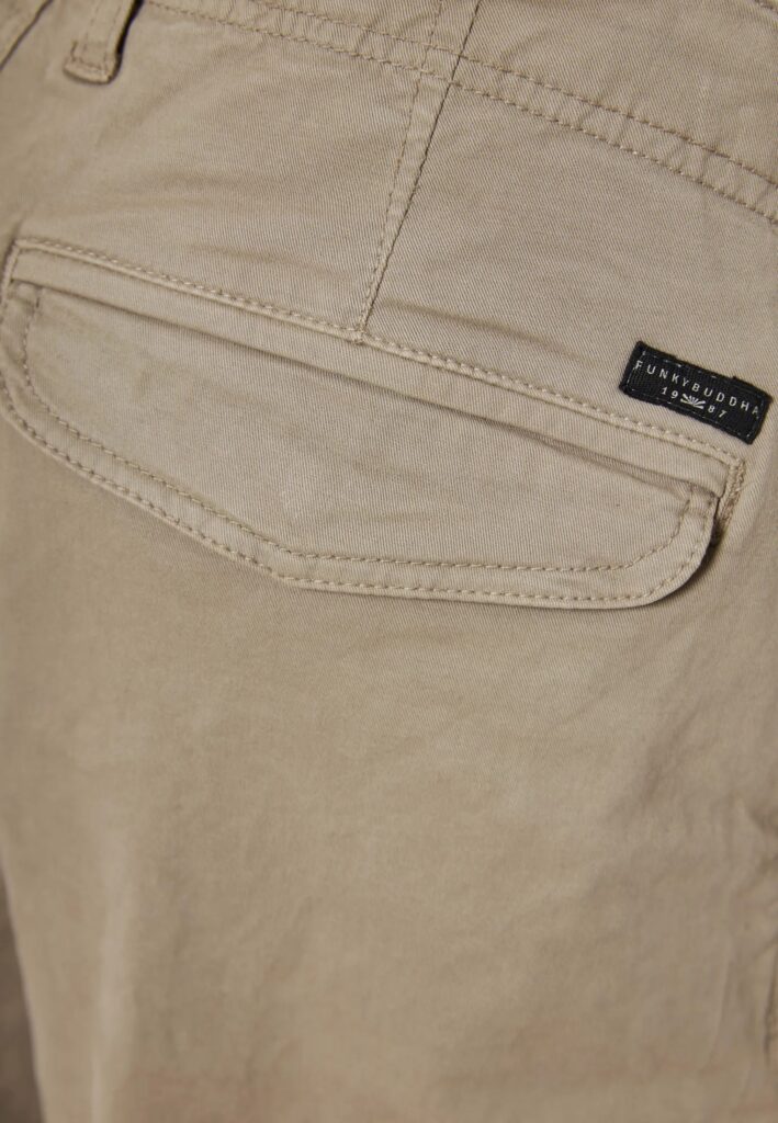 FUNKY BUDDHA ΑΝΔΡΙΚΉ ΒΕΡΜΟΎΔΑ CARGO | GREY