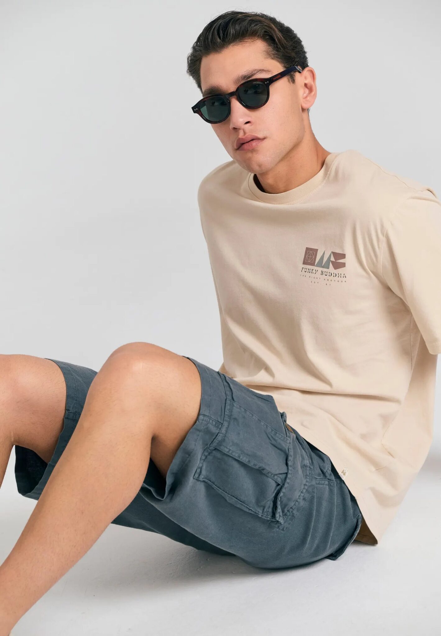 PEPE JEANS DROP 3A RELAXED GYMDIGO SHORT ΒΕΡΜΟΥΔΑ ΑΝΔΡΙΚΟ | BLUE