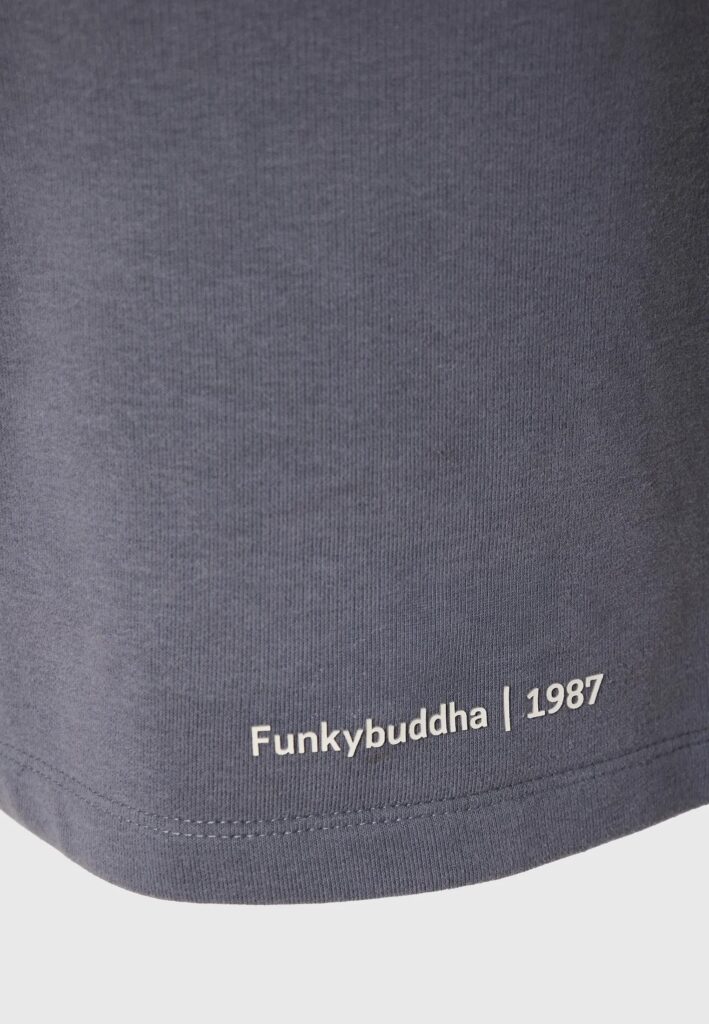 FUNKY BUDDHA ΑΝΔΡΙΚΌ  ΑΘΛΗΤΙΚΌ ΣΟΡΤς | DARK GREY