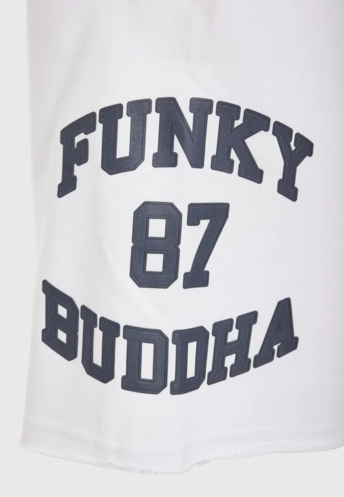 FUNKY BUDDHA ΑΝΔΡΙΚΌ  ΑΘΛΗΤΙΚΌ ΣΟΡΤς | WHITE