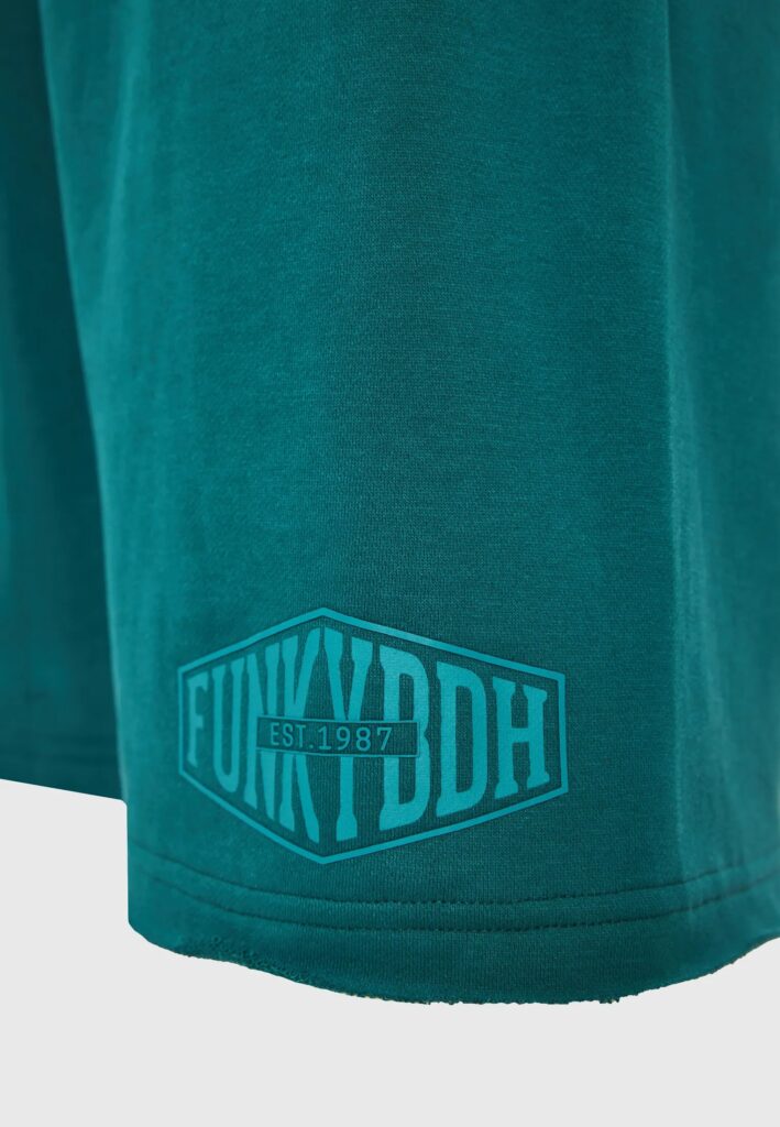 FUNKY BUDDHA ΑΝΔΡΙΚΌ  ΑΘΛΗΤΙΚΌ ΣΟΡΤς | DARK GREEN