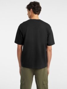GUESS JEANS GJ SS CN OS MINI TRIANGLE TEE ΜΠΛΟΥΖΑ ΑΝΔΡΙΚΟ | BLACK