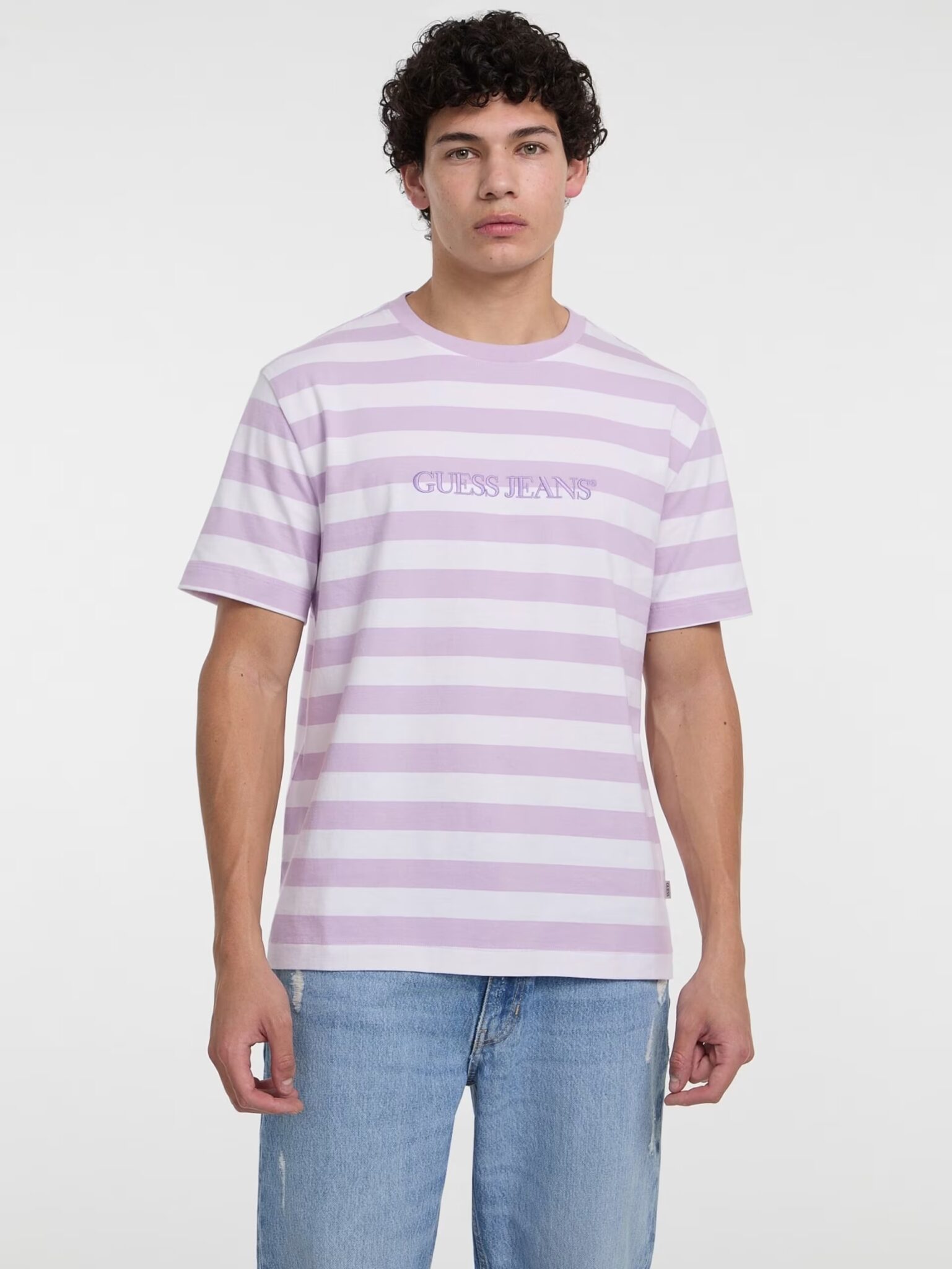 GUESS JEANS GJ SS CN BOXY EMBRO LOGO TEE ΜΠΛΟΥΖΑ ΓΥΝΑΙΚΕΙΟ | BLACK