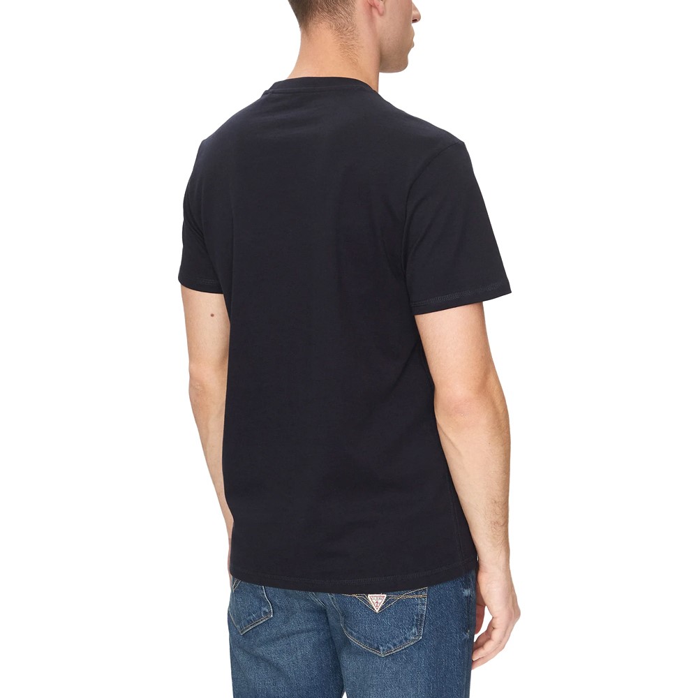 GUESS JEANS GUESS GJ SS CN REG PALM TR MID ORGANIC HEAVY | AQUA