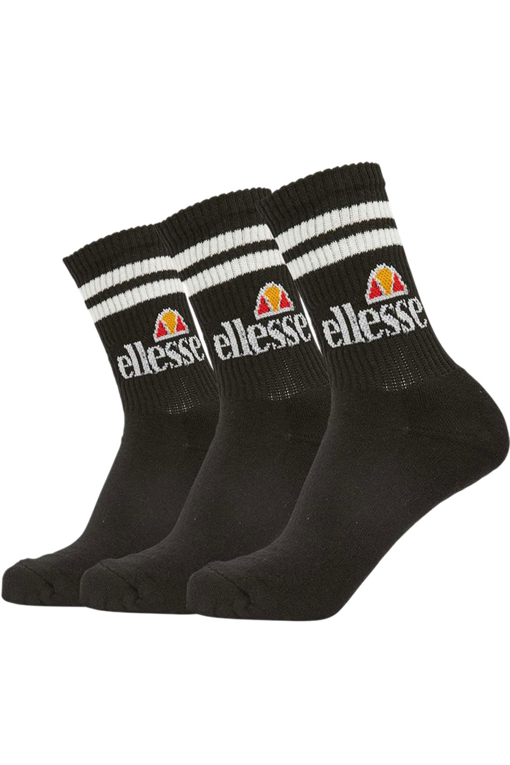 ELLESSE HERITAGE CORE PULLO 3PK SOCKS ΚΑΛΤΣΕΣ UNISEX | WHITE