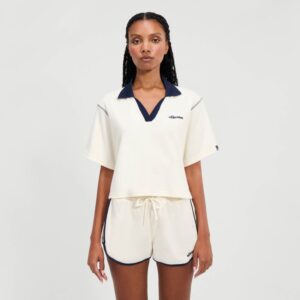 ELLESSE RESORT VALETI SHIRT ΠΟΥΚΑΜΙΣΟ ΓΥΝΑΙΚΕΙΟ | OFF WHITE
