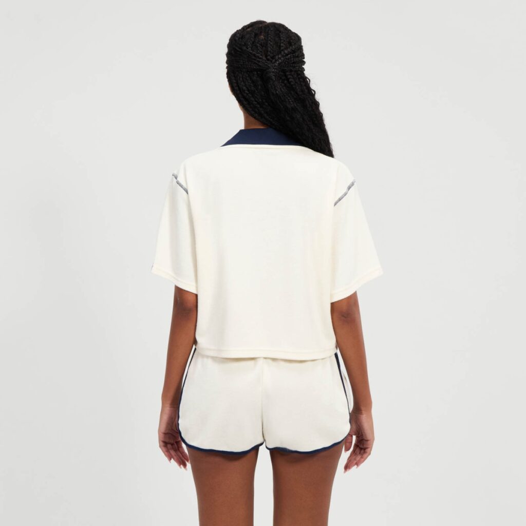 ELLESSE RESORT VALETI SHIRT ΠΟΥΚΑΜΙΣΟ ΓΥΝΑΙΚΕΙΟ | OFF WHITE