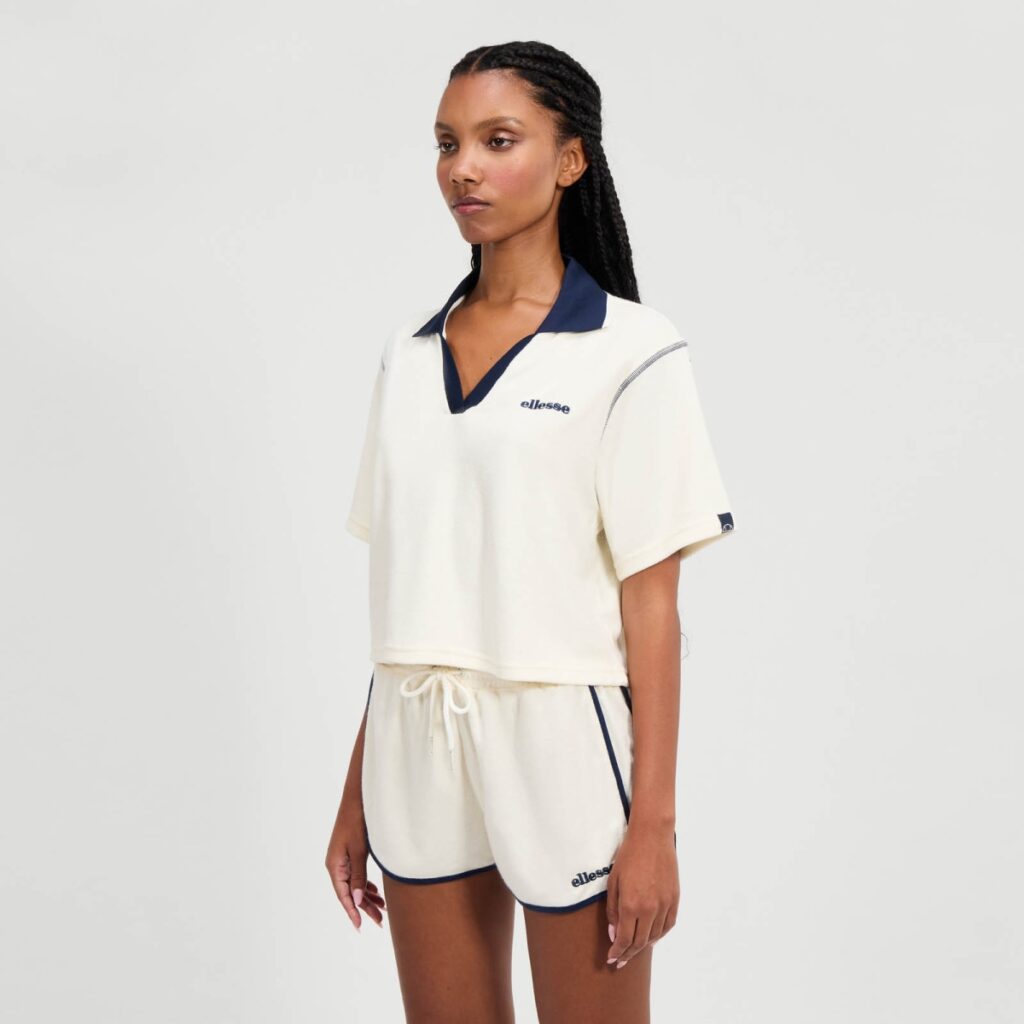 ELLESSE RESORT VALETI SHIRT ΠΟΥΚΑΜΙΣΟ ΓΥΝΑΙΚΕΙΟ | OFF WHITE