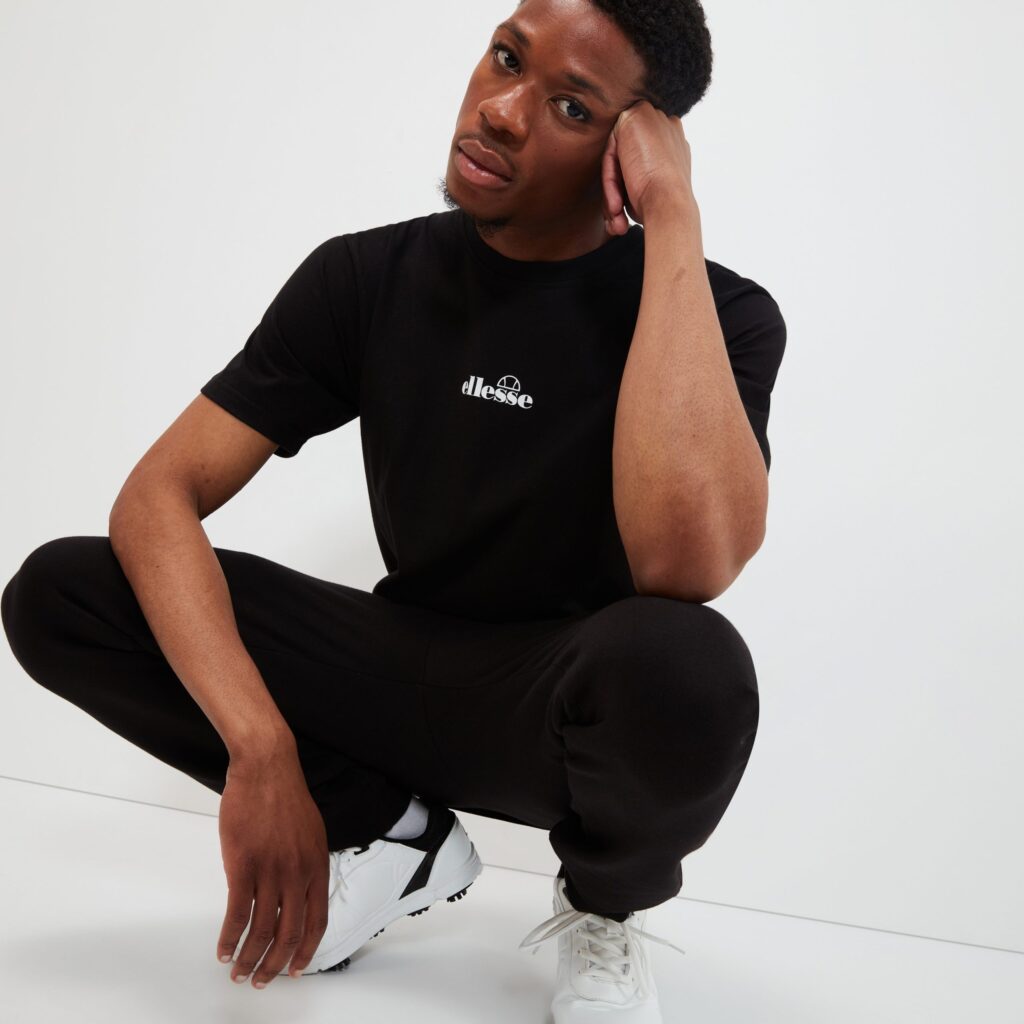 ELLESSE FUNDAMENTALS CORE OLLIO TSHIRT ΜΠΛΟΥΖΑ ΑΝΔΡΙΚΟ | BLACK