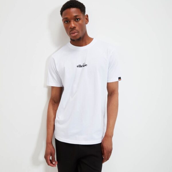 ELLESSE FUNDAMENTALS CORE OLLIO TSHIRT ΜΠΛΟΥΖΑ ΑΝΔΡΙΚΟ | WHITE