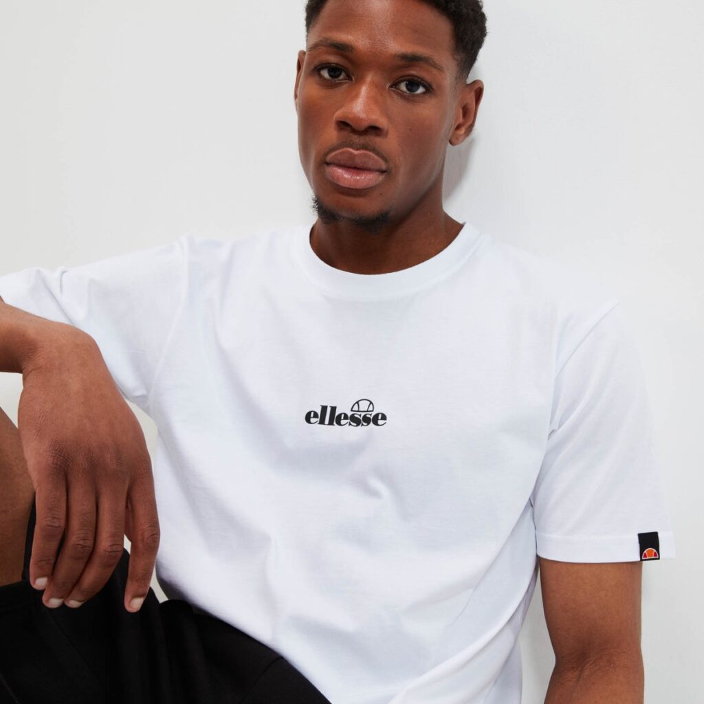 ELLESSE FUNDAMENTALS CORE OLLIO TSHIRT ΜΠΛΟΥΖΑ ΑΝΔΡΙΚΟ | WHITE