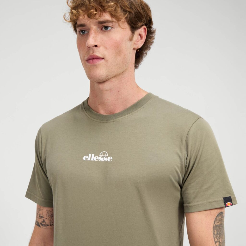 ELLESSE SEASONAL FUNDAMENTALS OLLIO TEE ΜΠΛΟΥΖΑ ΑΝΔΡΙΚΟ | KHAKI
