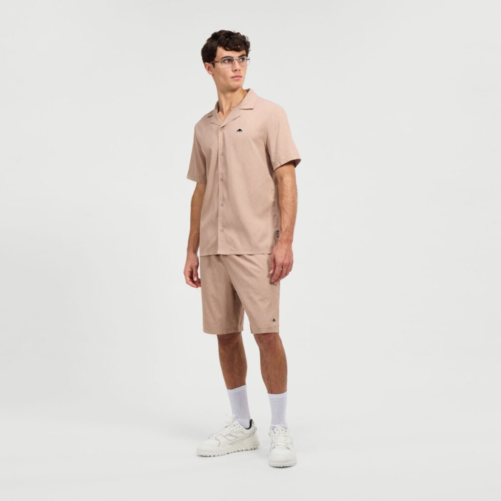 ELLESSE SARTORIA ORVIETA SHIRT ΠΟΥΚΑΜΙΣΟ ΑΝΔΡΙΚΟ | LIGHT BROWN