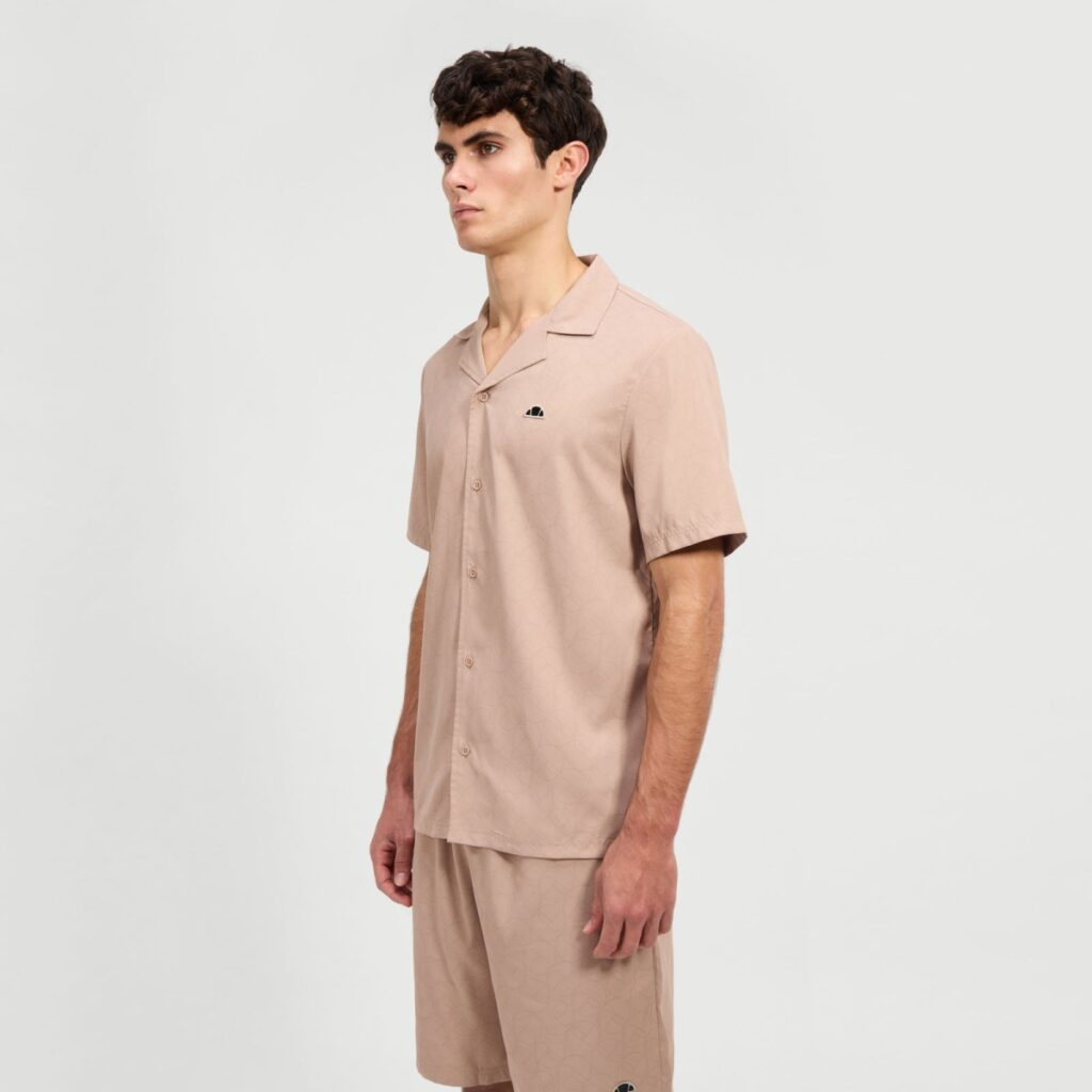 ELLESSE SARTORIA ORVIETA SHIRT ΠΟΥΚΑΜΙΣΟ ΑΝΔΡΙΚΟ | LIGHT BROWN