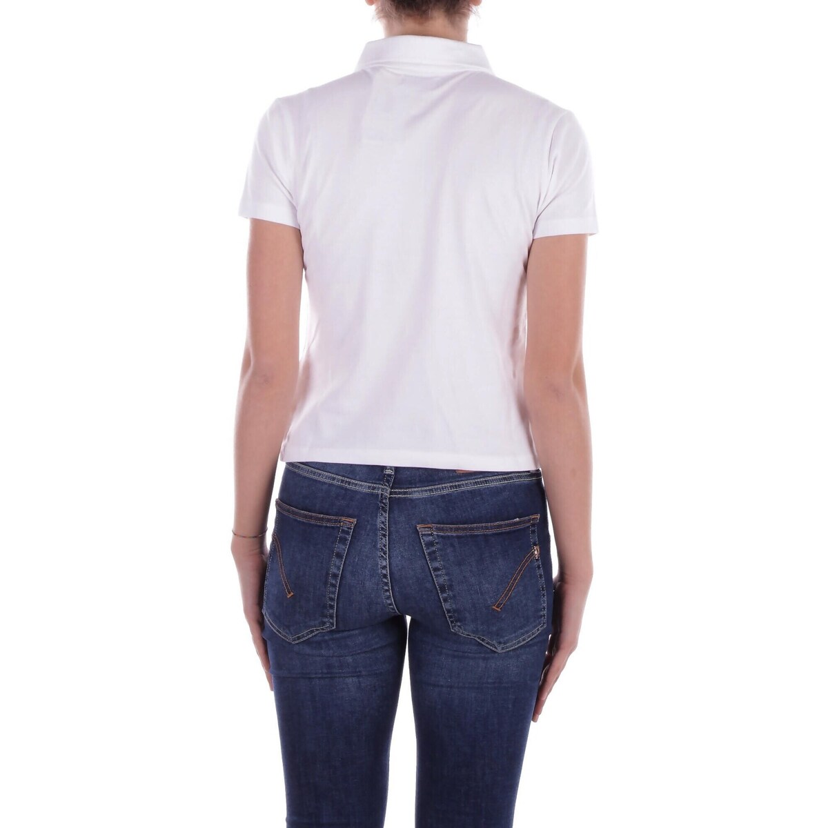 GUESS JEANS GJ SS CN BOXY EMBRO LOGO TEE ΜΠΛΟΥΖΑ ΓΥΝΑΙΚΕΙΟ | BLACK