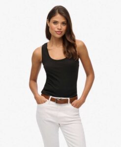 SUPERDRY STUDIOS LIGHTWEIGHT RACER VEST ΜΠΛΟΥΖΑ ΓΥΝΑΙΚΕΙΑ | BLACK