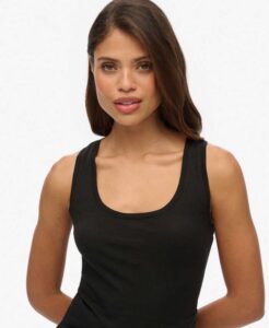 SUPERDRY STUDIOS LIGHTWEIGHT RACER VEST ΜΠΛΟΥΖΑ ΓΥΝΑΙΚΕΙΑ | BLACK