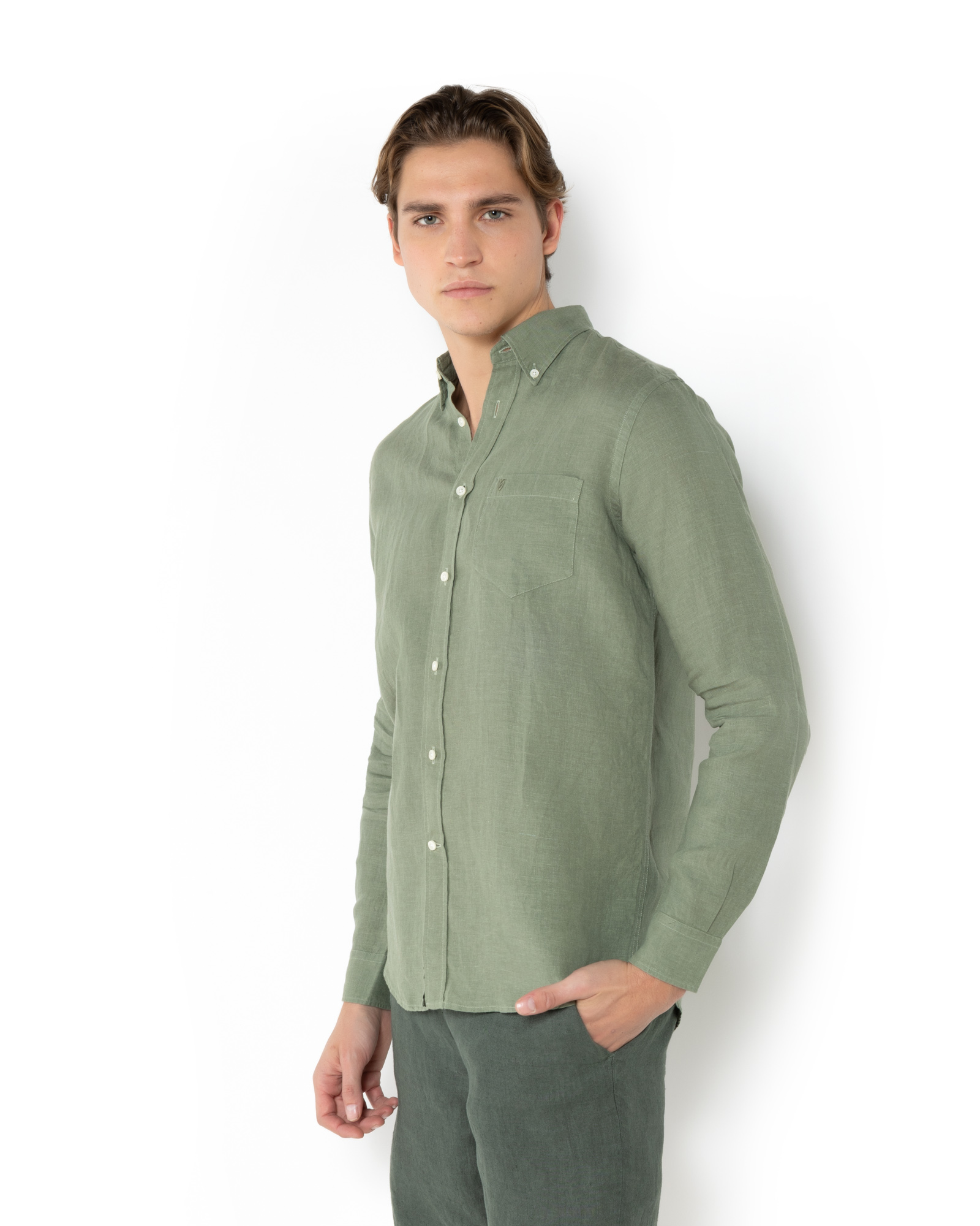 THE BOSTONIANS ΜΠΛΟΥΖΑ T-SHIRT PIQUE TECH  3TS1297-70 | KHAKI
