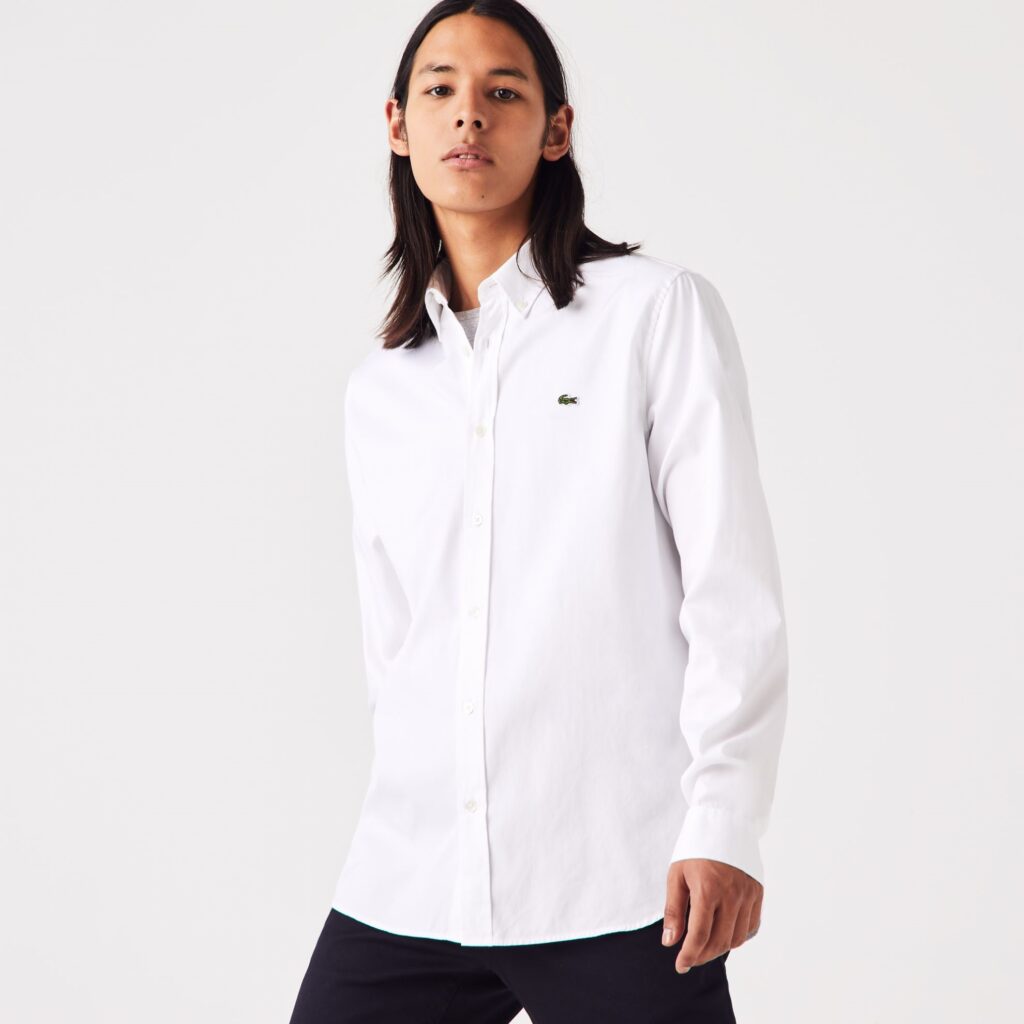 LACOSTE ΥΠΟΚΑΜΙΣΟ 3CH2933-70 | WHITE