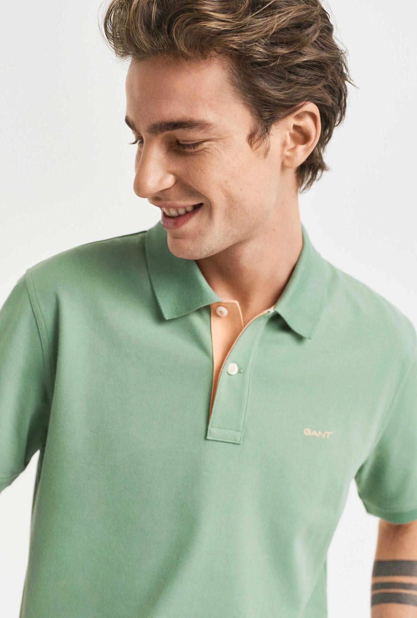 THE BOSTONIANS ΜΠΛΟΥΖΑ PIQUE TECH 3PS1295-70 | MINT GREEN