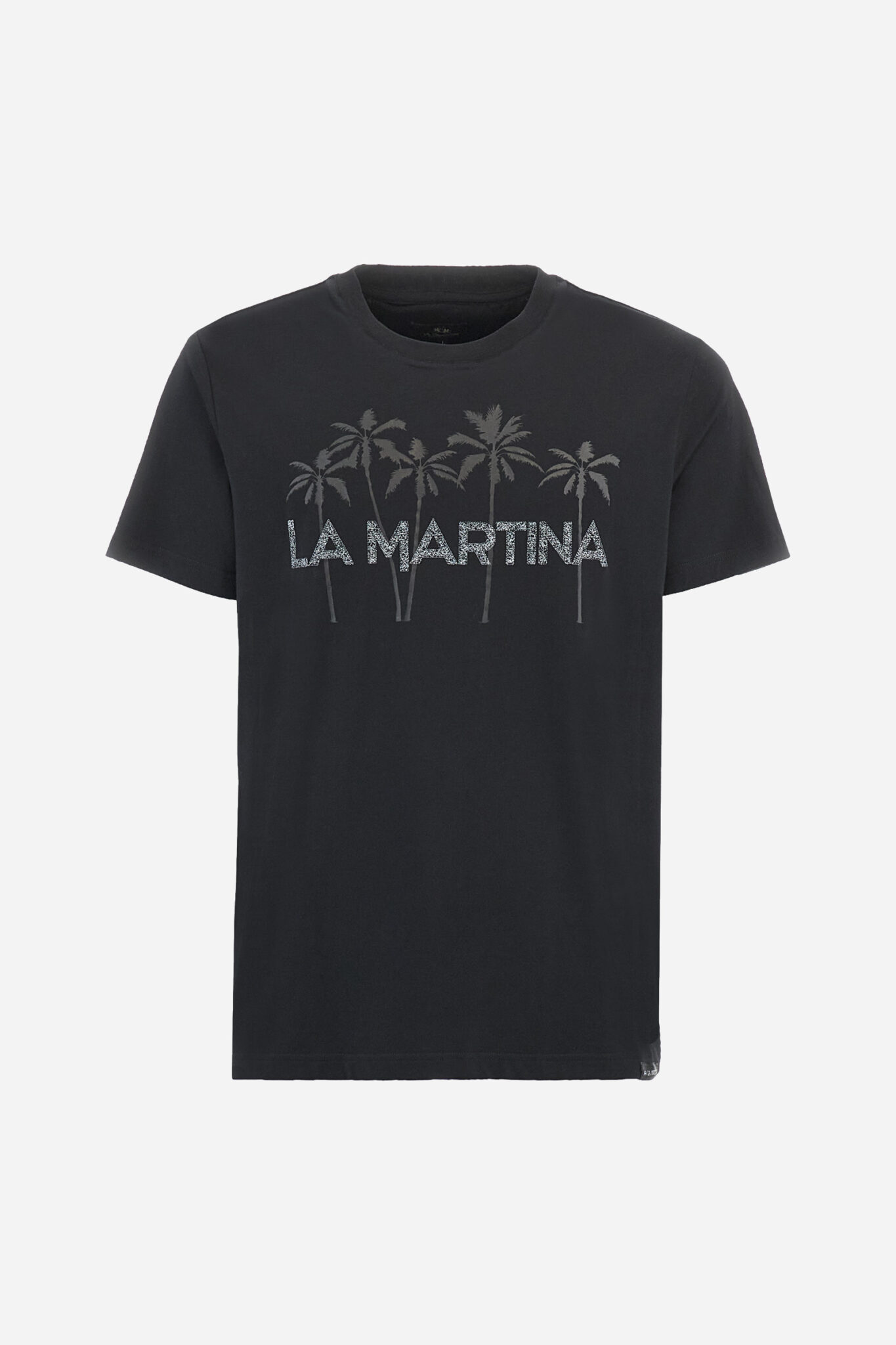 LA MARTINA ΜΠΛΟΥΖΑ T-SHIRT 3LMMAR311-70 | BLACK