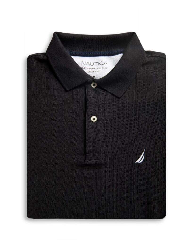 NAUTICA ΜΠΛΟΥΖΑ ΠΟΛΟ 3NCK41050-70 | BLACK