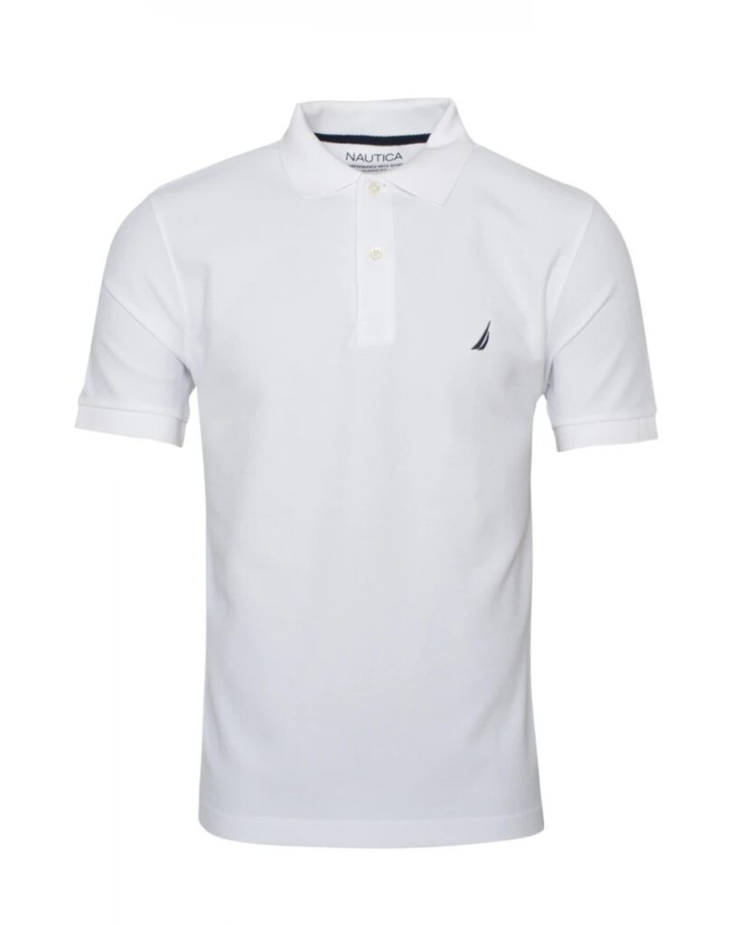 NAUTICA ΜΠΛΟΥΖΑ ΠΟΛΟ 3NCK41050-70 | WHITE