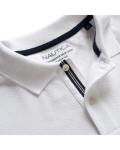 NAUTICA ΜΠΛΟΥΖΑ ΠΟΛΟ 3NCK41050-70 | WHITE