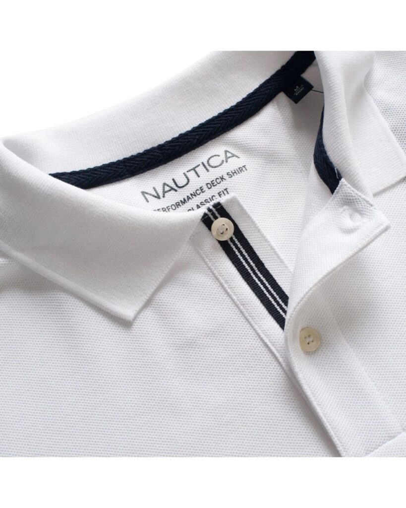 NAUTICA ΜΠΛΟΥΖΑ ΠΟΛΟ 3NCK41050-70 | WHITE