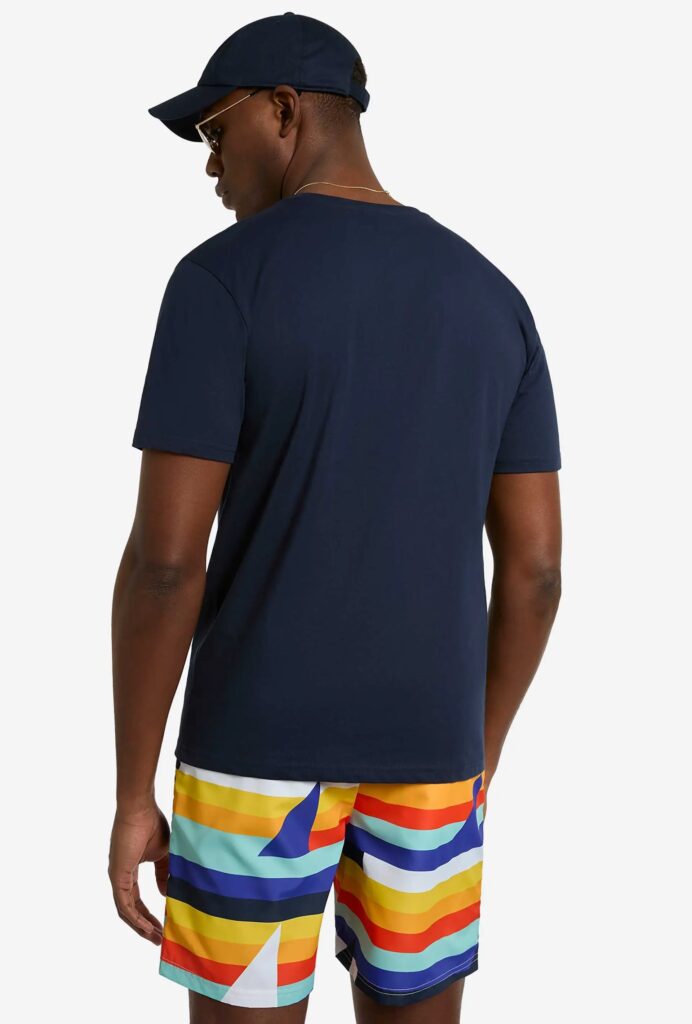 NAUTICA ΜΠΛΟΥΖΑ T-SHIRT ΚΜ 3NCN1R02896-70 | DARK BLUE
