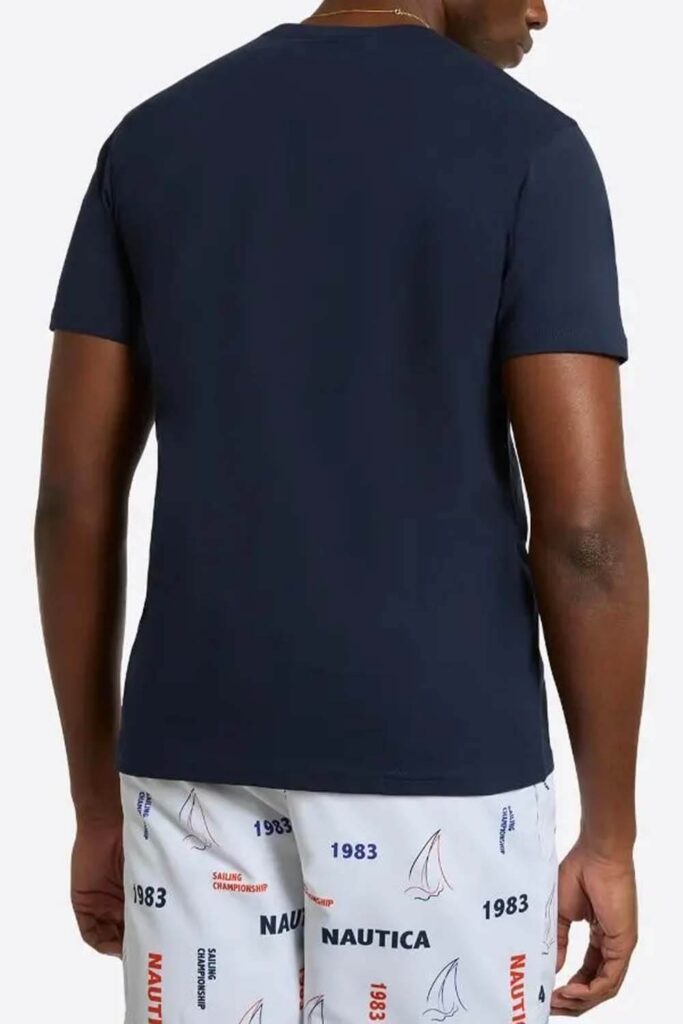 NAUTICA ΜΠΛΟΥΖΑ T-SHIRT 3NCN1R02902-70 | DARK BLUE