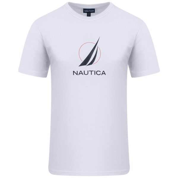 NAUTICA ΜΠΛΟΥΖΑ T-SHIRT 3NCN1R02902-70 | WHITE