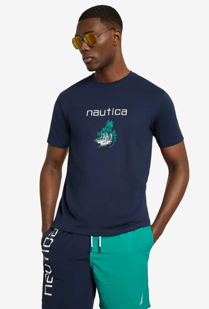 NAUTICA ΜΠΛΟΥΖΑ T-SHIRT 3NCN1R02948-70 | DARK BLUE